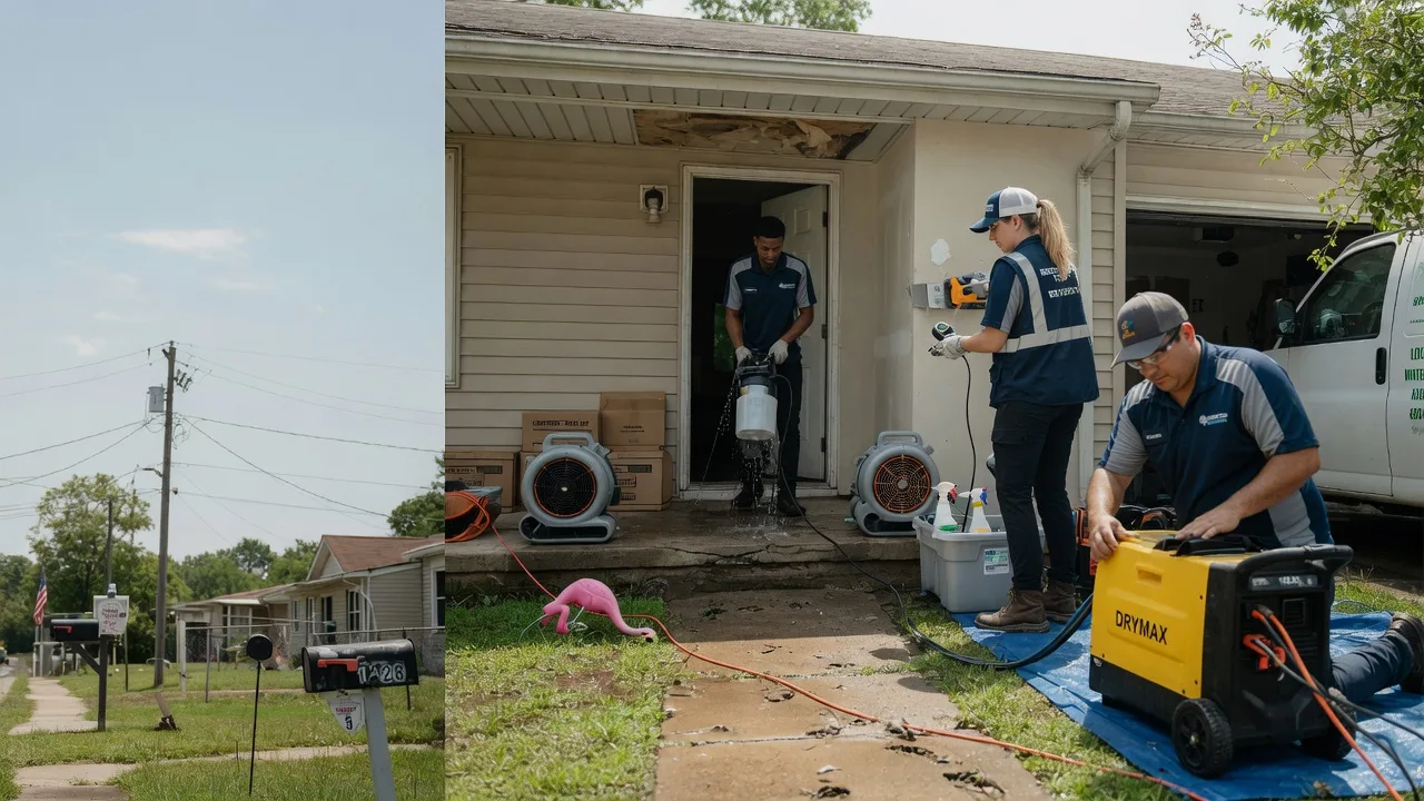 Storm Damage Water Removal in White Deer, TX near me